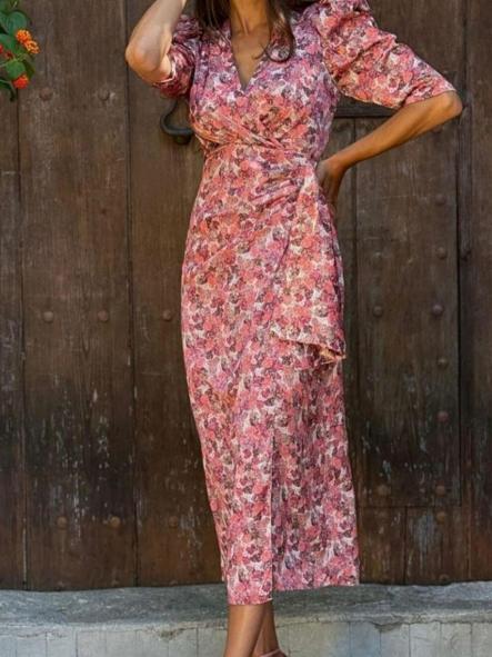 VESTIDO DE FIESTA MIDI