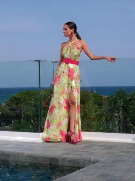 VESTIDO DE FIESTA LARGO