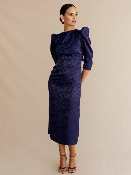 VESTIDO DE FIESTA MIDI [0]