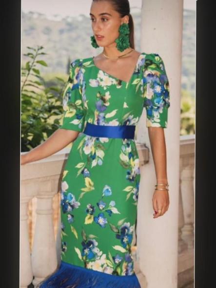 VESTIDO DE FIESTA MIDI [0]