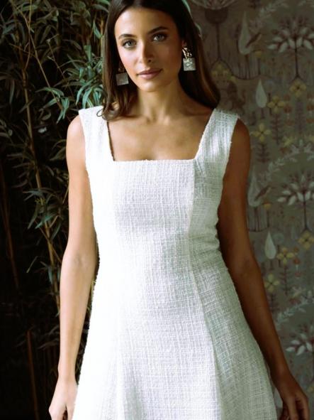 VESTIDO CON BLUSA. BLANCO. COLECCION COMUNIÓN. [2]