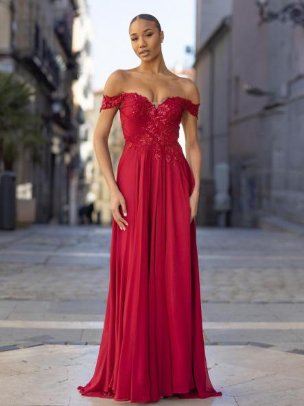 VESTIDO DE FIESTA LARGO [0]