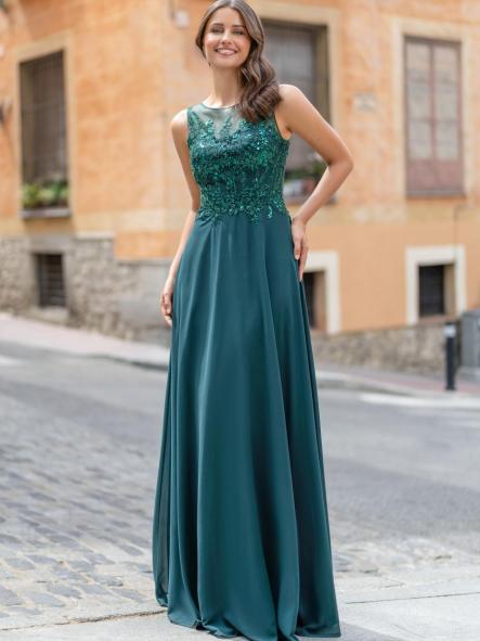 VESTIDO DE FIESTA LARGO [0]