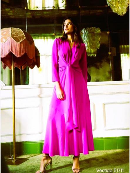 VESTIDO DE FIESTA MIDI