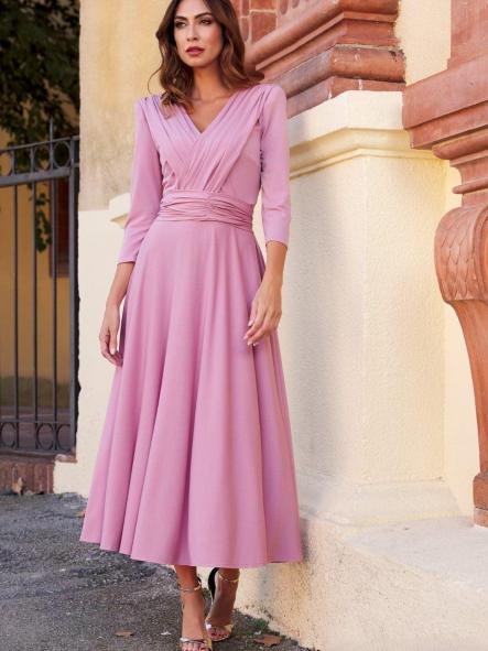 VESTIDO DE FIESTA MIDI