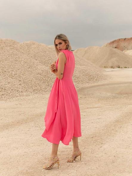 Vestido midi. Modelo Serena. [2]