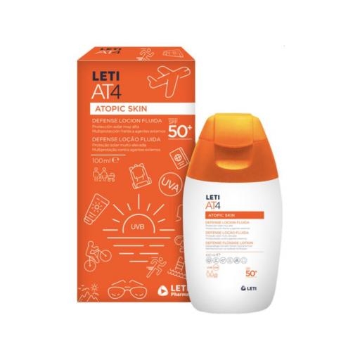 Leti At4 Defense Loción Fluida Spf 50+ 100 Ml (Leti Pharma)