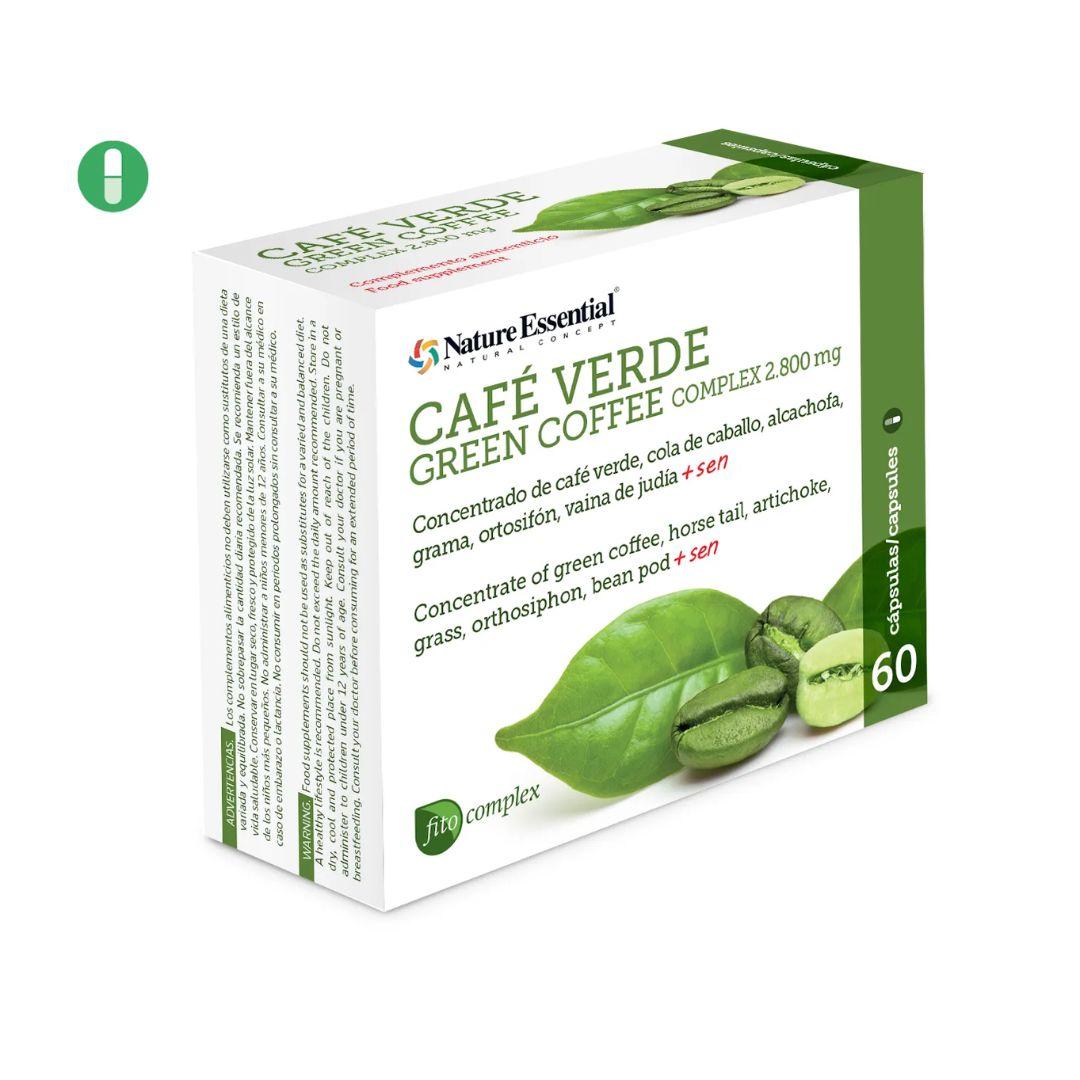 Cafe verde (complex) 2800 mg. 60 capsulas.