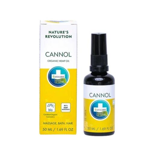 CANNOL Aceite de baño y masaje Orgánico 50ml