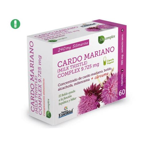 Cardo mariano (complex) 9.725 mg. 60 capsulas vegetales [0]