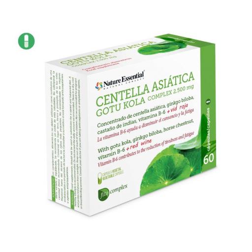 Centella asiática (complex) 2500 mg. 60 cápsulas [0]