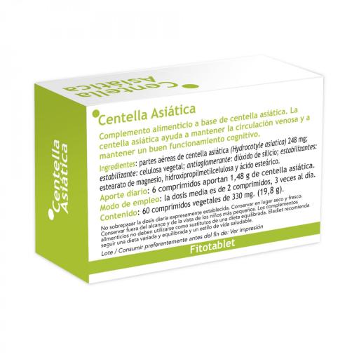 Centella Asiática 60 comprimidos (Eladiet) [1]