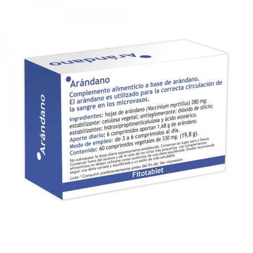 Arándano 60 comprimidos (Eladiet) [1]