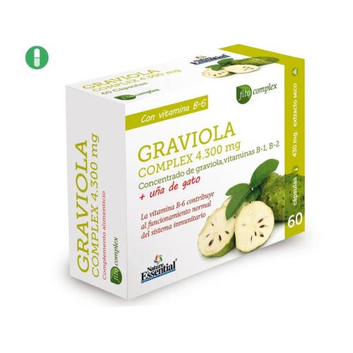 Graviola (complex) 4300 mg. 60 capsulas. [0]