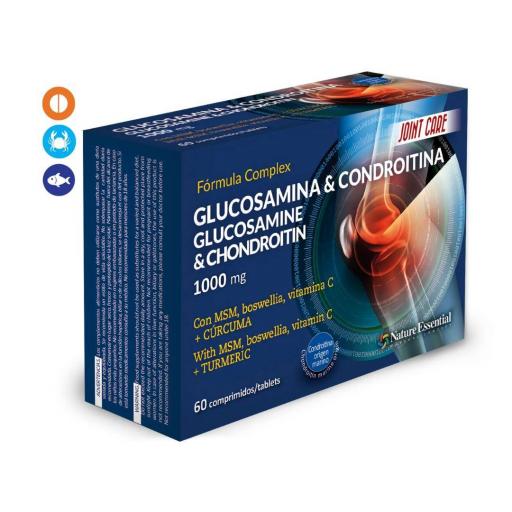 Glucosamina + Condroitina + Msm 60 comprimidos