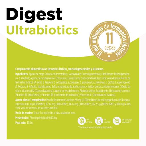Digest Ultrabiotics 30 comp. (Eladiet) [1]