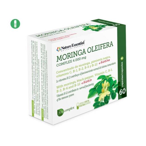 Moringa complex 4000 mg. (ext. Seco) 60 capsulas vegetales