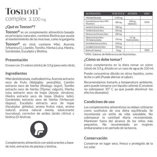 Tosnon® 3100 mg. 15 stick [2]