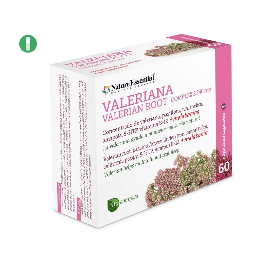 Valeriana (complex) 2740 mg. 60 capsulas.