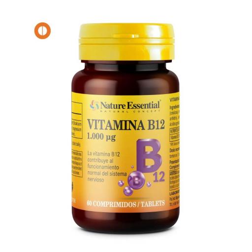 Vitamina B-12 1000 mcg. 60 comprimidos