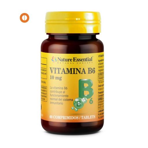 Vitamina B-6 10 mg. 60 comprimidos