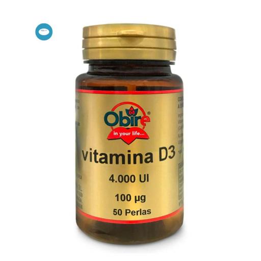 Vitamina D3 100 mcg. (4000 U.I) 50 perlas [0]
