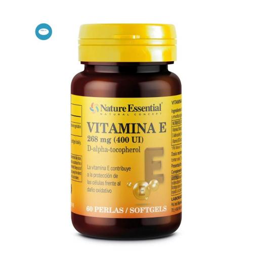 Vitamina E-400 U.I. Natural (D-alfa-tocorefol) 60 perlas [0]