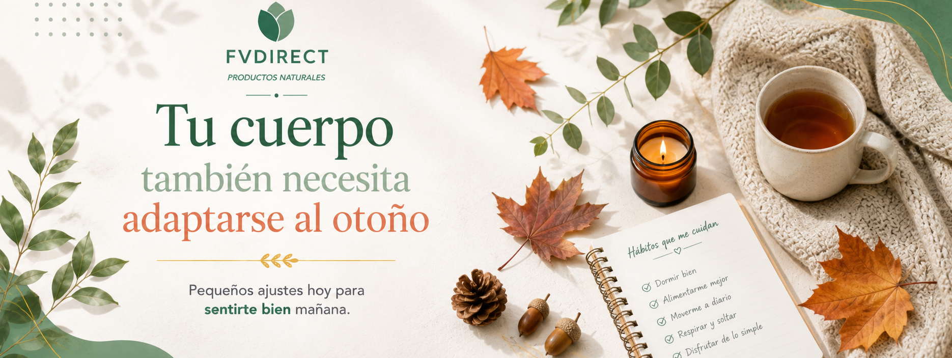 Cómo adaptarse al cambio de estación en otoño
