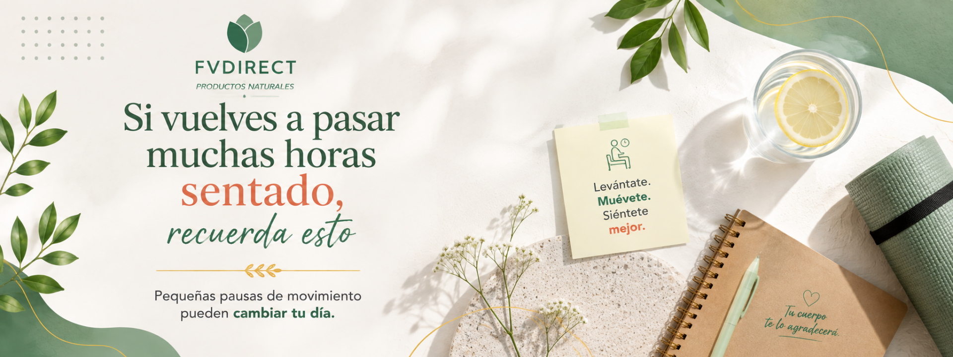 Qué hacer si pasas muchas horas sentado: consejos para moverte más