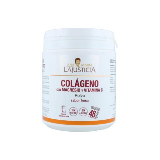 Colágeno Con Magnesio + Vit. C Sabor Fresa 350g Ana Maria Lajusticia