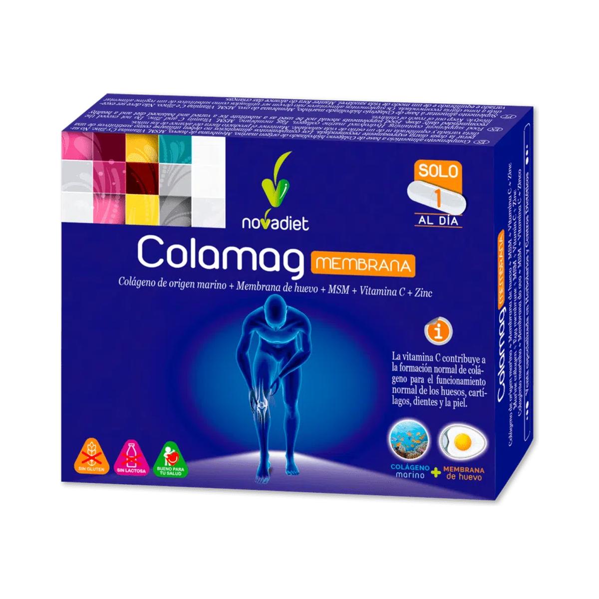 Colamag Membrana Novadiet 30 Cápsulas – Colágeno y OVOMET®