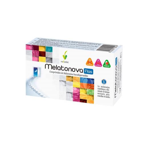 Melatonova Flas Novadiet 30 Comprimidos Bucodispersables [0]
