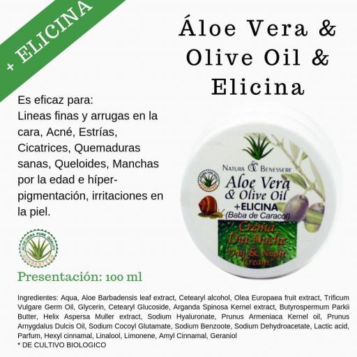 Crema Aloe Vera & Olive Oil + Elicina [3]