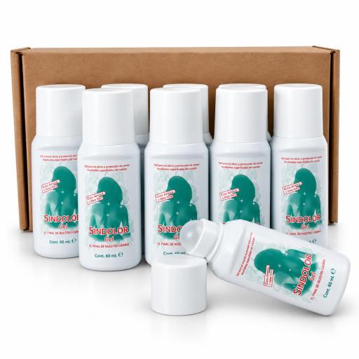 Pack 10 Gel SinDolor Roll-on 60 ml