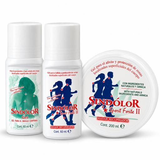 Pack Completo Gel SinDolor + Sport Forte II