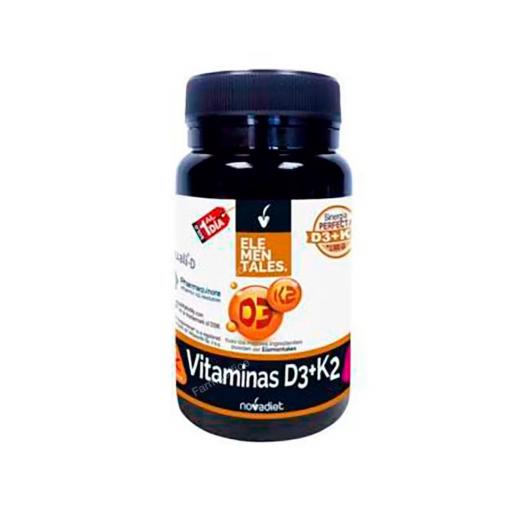 Vitamina D3 + K2 Novadiet 60 Cápsulas Blandas – Elementales [0]