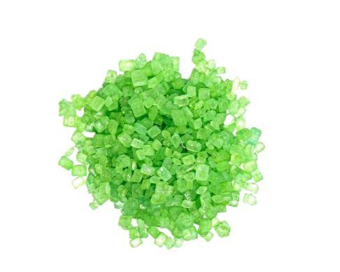 Cristales de Azúcar Verde
