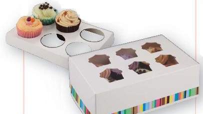 Caja 6 cupcakes