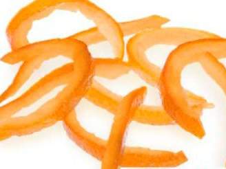 Tiras de naranja