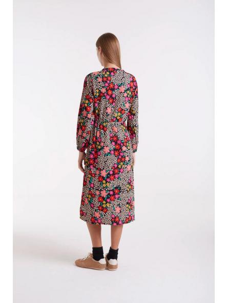 Vestido midi con estampado Giardino [1]