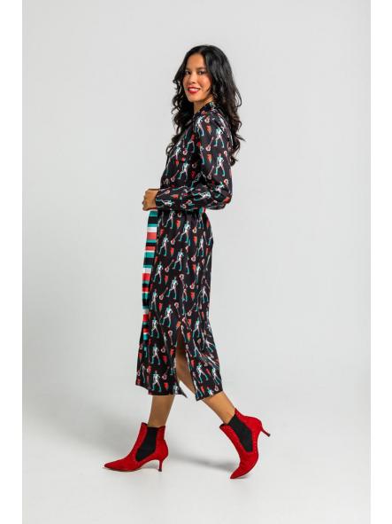 Camisero Safari De Estampado De Bowie Y Rayos - Let's Dance de la marca lolina [1]