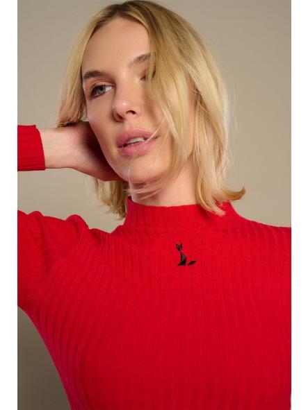 RED SOFIA SWEATER DE LA MARCA MINUETO [2]