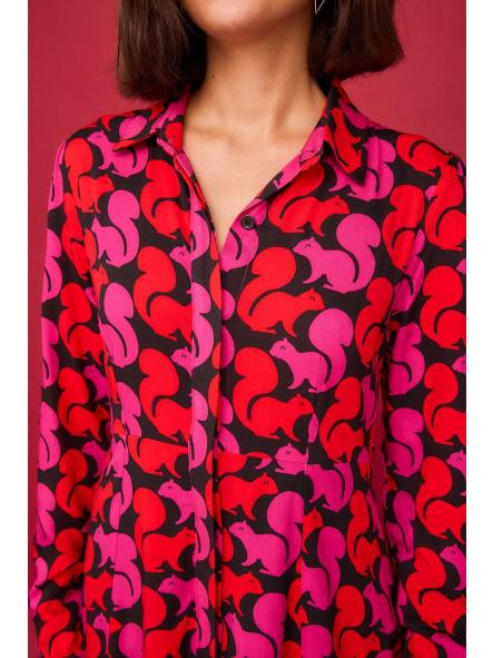   Vestido Largo Cascada Ardilla de la marca smile [2]