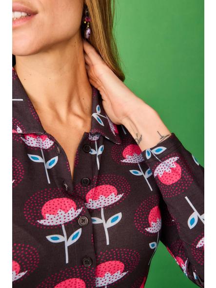 Vestido Corto Duende Flor Rosa de la marca smile [2]