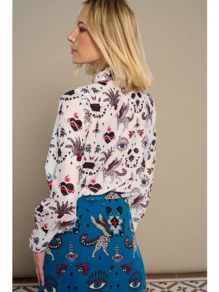 WHITE MYTHO TOP DE LA MARCA MINUETO [3]