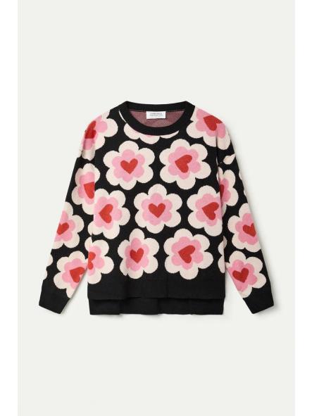 Jersey de punto jacquard con estampado SweetHeart de la marca compañía fantástica [3]