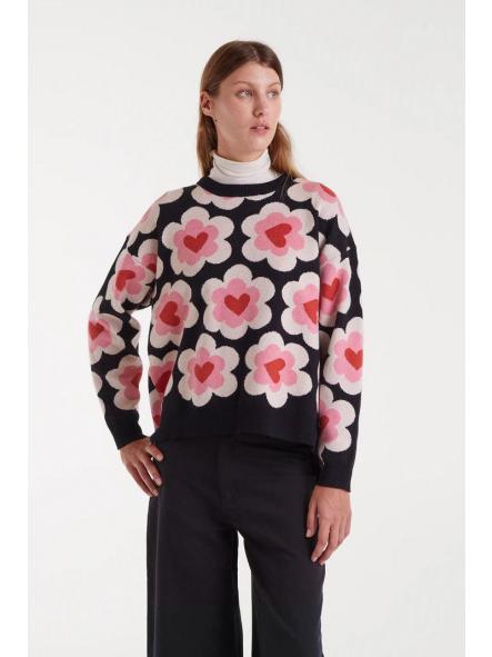 Jersey de punto jacquard con estampado SweetHeart de la marca compañía fantástica [0]