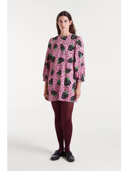 Vestido corto con estampado Morango Big de la marca compañía fantástica