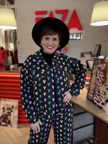 Pantalón con estampado Cupido Lines de la marca compañía fantástica [2]