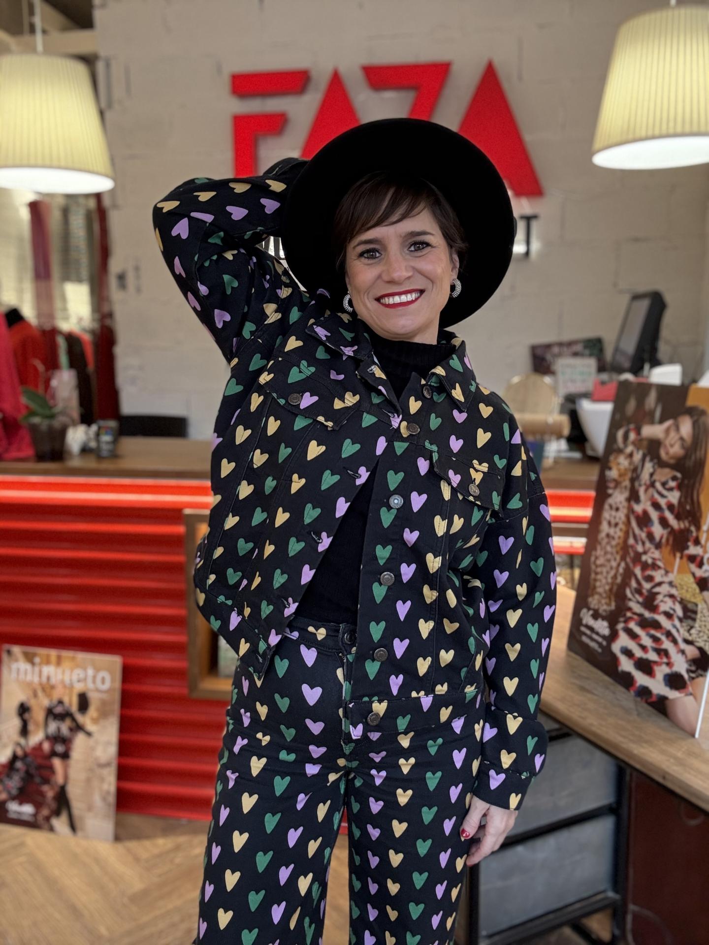 Pantalón con estampado Cupido Lines de la marca compañía fantástica